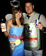 Jager Bomb DIY Couple Costume