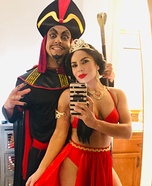 Jafar and Jasmin Homemade Costume