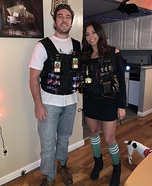 Jager Bomb and Irish Car Bomb Homemade Costume