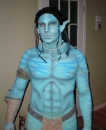 Homemade Jake Sully Avatar Costume