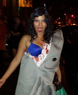 Jaws eating Girl Homemade Costume