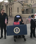 Jax 4 President Homemade Costume