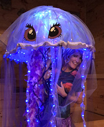Homemade Jellyfish Costume