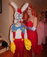 Jessica & Roger Rabbit Couple Costume