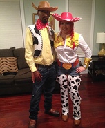 Couples Jessie & Woody Costume
