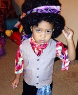DIY Jimi Hendrix Baby Costume