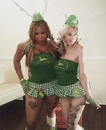 John Deer Tractor Girls Homemade Costume