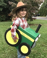 John Deere Tractor Homemade Costume
