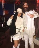 John Lennon and Yoko Ono Homemade Costume