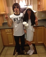 John Lennon & Yoko Ono Homemade Costume