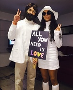 John Lennon and Yoko Ono Costume