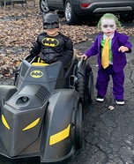Joker and Batman Homemade Costume