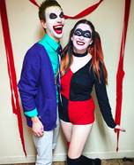 Joker and Harley Quinn Homemade Costume