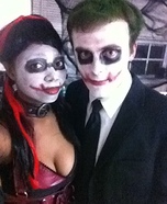 Couples Joker and Harley Quinn Costume