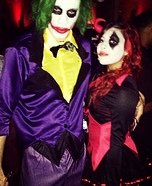 Joker and Harley Quinn Couple Homemade Costume