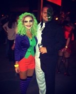 Joker and Two-Faced Homemade Costume