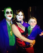 Joker Family Homemade Costume