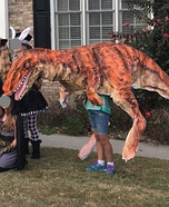 Jurassic Park Inspired Velociraptor Homemade Costume