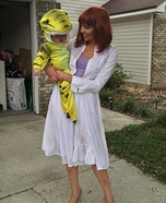 Jurassic World Claire & T-Rex Homemade Costume