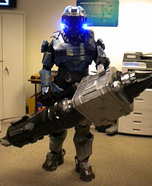 Kat from Halo Reach Homemade Costume
