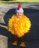 Keat the Chicken Homemade Costume