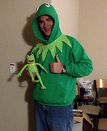 Kermit the Frog Homemade Costume