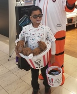 Homemade KFC Costume
