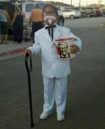 Homemade KFC Costume