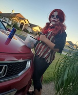 Killer Clown Homemade Costume
