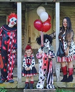 Killer Clowns Homemade Costume