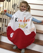 Kinder Egg Homemade Costume