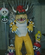King Bowser and the Game of Thrones Homemade Costume