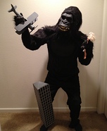 Homemade King Kong Costume