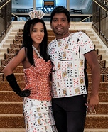 King of Spade & Queen of Hearts Homemade Costume