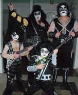 Kiss Family Costume