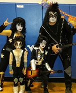 KISS Family Homemade Costume