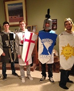 Knights of the Round Table Homemade Costume