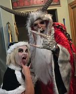 Krampus and Evil Elf Homemade Costume