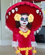 La Muerte Day of the Dead Homemade Costume