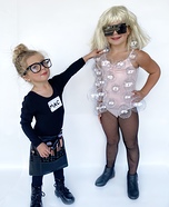 Lady Gaga & her Makeup Artist Homemade Costume