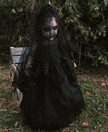 Lady in Black Homemade Costume