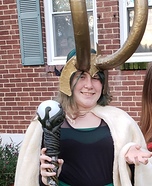 Lady Loki Homemade Costume