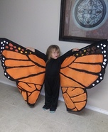 Large Butterfly Homemade Costume