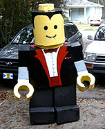 Homemade LEGO costume - Lego Man Costumes