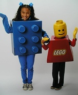 Lego Boy & Brick Homemade Costumes