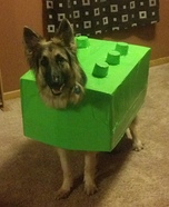 Lego Dog Homemade Costume