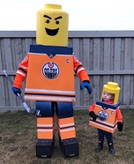 Lego Edmonton Oilers Homemade Costume