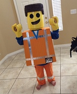 Lego Emmet Homemade Costume