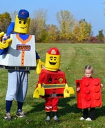 Lego Family Homemade Costume