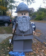 Lego Gandalf Homemade Costume